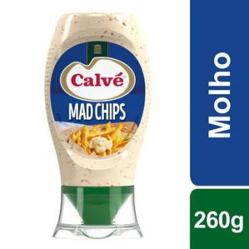 Calvé molho Mad Chips Top Down 260 Gr BAROSA Congelados Manuel de