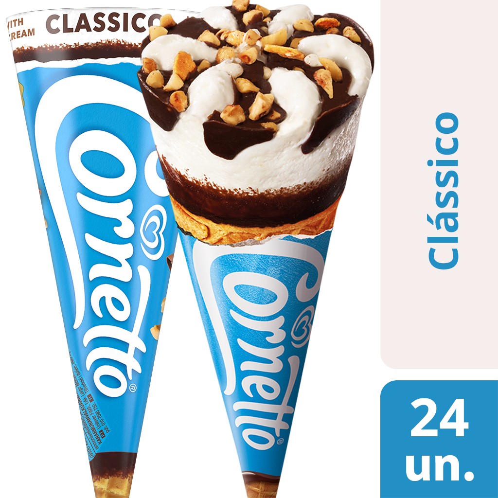 Cornetto Clássico - BAROSA Congelados | Manuel de Sousa Barosa, Lda.