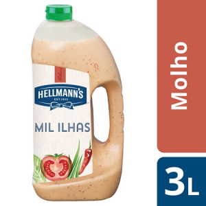 Hellmann’s molho para saladas Mil Ilhas 3Lt