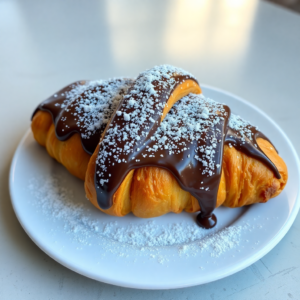 Croissant Folhado de Chocolate