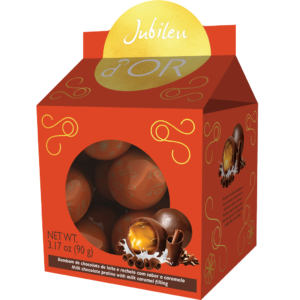 Jubileu Sortido D'or Noir 90grs Laranja