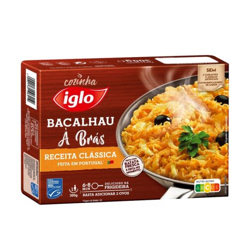 Bacalhau à Brás MSC Iglo