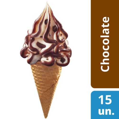 Cornetto Soft Choc & Chip Baunilha