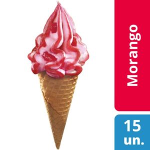 Cornetto Soft Paixão de Morango