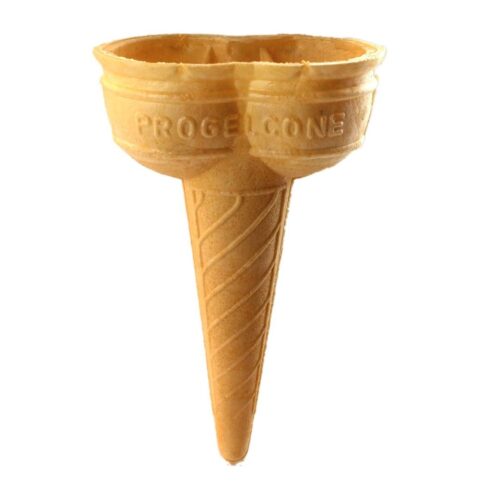 Cone Duplo Natural sem Açúcar