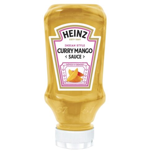 Molho Caril Heinz Top Down 220 ml