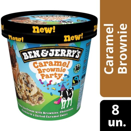 Ben & Jerry's Caramel Brownie Party 465ml