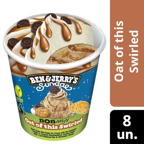 Ben & Jerry's Oat Of This Swirled Sundae 465ml