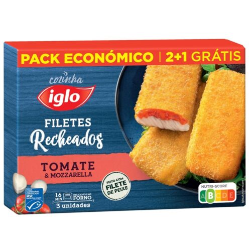 Stuffed Fillets Tomato & Mozzarella (300g) [Iglo]