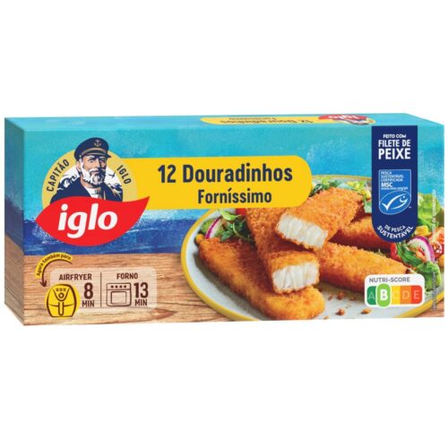 12 Douradinhos Pescada Forníssimo 300g - Iglo