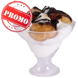 Taça Profiteroles Promoção