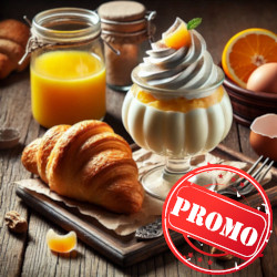 Croissant Creme de Ovo Promoção