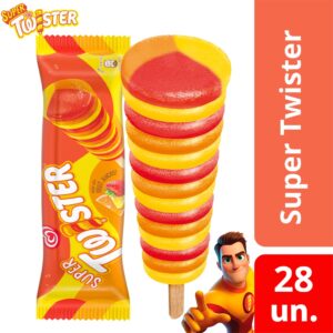 Super Twister Morango Lima Laranja